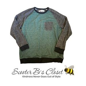 Levi’s Sweater Long Sleeve Super Soft Polo Banded Waist XL 🐝